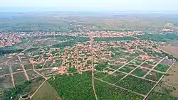 Aerial photo of São Domingos do Araguaia