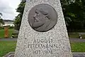 Memorial for August Petermann in his hometown Bleicherode