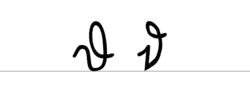 D d
