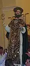 S. Anthony Abbot set up for the party in Mother Church.