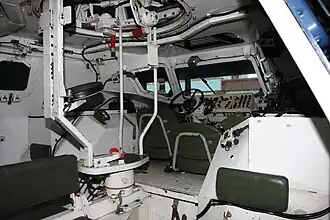 VBRG, internal view