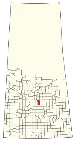 Location of the RM of Viscount No. 341 in Saskatchewan