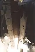 Space shuttle Endeavour launches on STS-68.