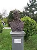 Bust of Sabiha Gökçen at the Istanbul Aviation Museum