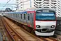 Set 10708 with "classic red stripe" special livery, November 2024