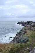 End of the Decolle peninsula
