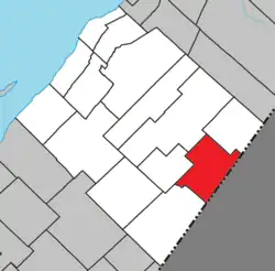 Location within L'Islet RCM