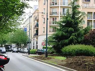 Rue du Maréchal-Leclerc, in Saint-Maurice