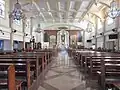 Cathedral nave in 2023