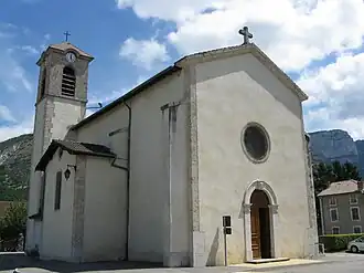 The church of Sainte-Eulalie-en-Royans