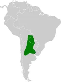 Map of range