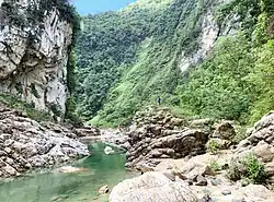San Cristobal Dominican Republic landscape near the Cordillera Central region
