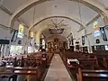 Church interior in 2023