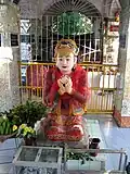 The ogress Sanda Muhki represented at Mandalay Hill
