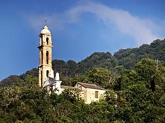 The church of Saint-André, in Sant'Andréa-di-Bozio