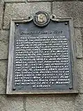 Church PHC historical marker installed in 1956