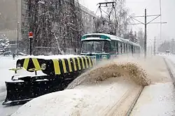 Heavy snowfall on 3 February 2012