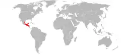 Map of range