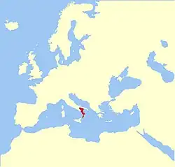 Map of range