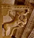 Architectural motif, Gwalior Fort, Madhya Pradesh, India