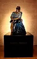 Sculpture of Jesus, which replicates the imprisoned Jesus