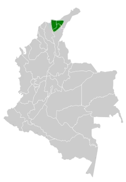 Map of range
