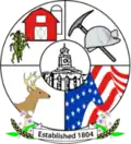 Official seal of Jefferson County