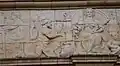 The work of potters is depicted in the terracotta frieze above the entrance to the Sutherland Institute.[12]