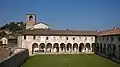 Cloister of the former Monastery of Saint Augustine, now Saint Augustine Campus, Department of Human and Social Sciences