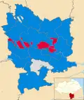 2007 results map