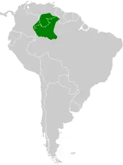 Map of range
