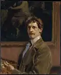 Self-portrait at the Metropolitan Museum of Art, ca. 1904