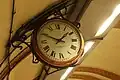 Clock at Tufnell Park tube station