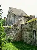 Tower # 10, Tour Carlier of the Gallo-Roman wall, south of the Saint-Frambourg collegiate church.