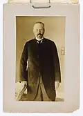 Count Witte in his room at The Wentworth, 1905