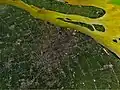 False-color satellite image