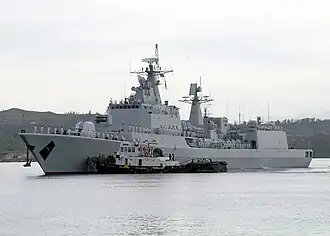 Shenzhen in Apra Harbor, Guam on 25 October 2003.