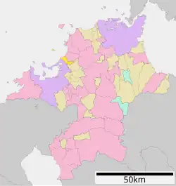 Location of Shingū
