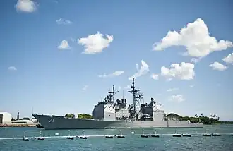 USS&nbsp;Cape St. George&nbsp;(CG-71), a Ticonderoga-class cruiser