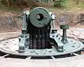 Open breech of a 12-inch mortar
