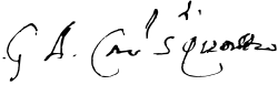 Innocent IX's signature