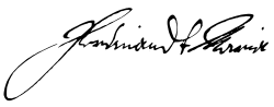 Ferdinand Maria's signature