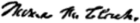 Thomas M. Clark's signature