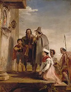 The Pifferari by David Wilkie