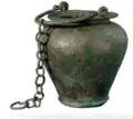 Bronze situla VI V BC tomb 32, Poggio Sommavilla necropolis archivio SBLazio etruria meridionale