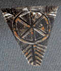 Votive silver plaque, typical of many in the treasure BM ref:1975,1002.14