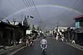 Main street of the Skardu town.