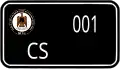 Vehicles plates