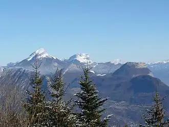 Chamechaude (left)