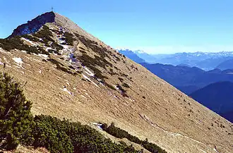 The Hinteres Sonnwendjoch (1,986&nbsp;m/6,516&nbsp;ft)